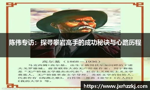 K1体育陈伟专访：探寻攀岩高手的成功秘诀与心路历程